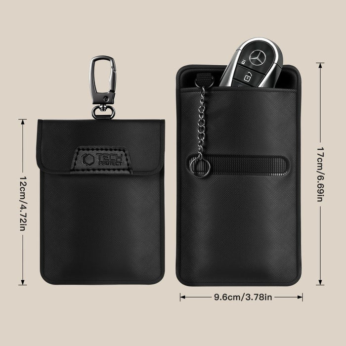 Tech-Protect KLR400 Anti-Theft Car Key Case - Black
