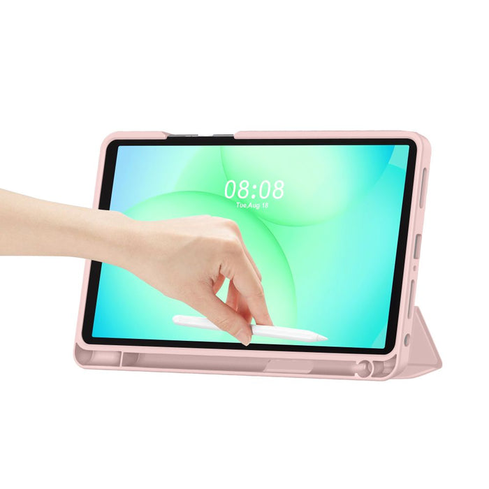 TechProtect SmartCase Pen for Samsung Galaxy Tab A9+ / A11+ Plus 11.0 X210 / X215 / X216 / X230 / X235 / X236 - Pink
