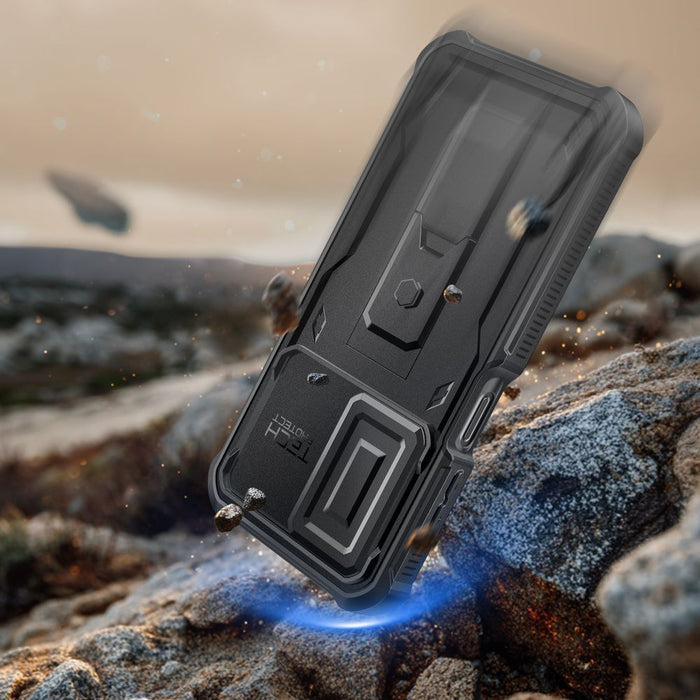 Tech-Protect Kevlar Cam+ Case for Samsung Galaxy A17 4G / 5G - Black