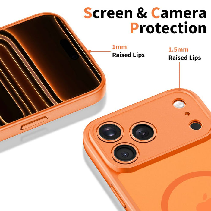 Tech-Protect BasicMag MagSafe Case for iPhone 17 Pro - Orange