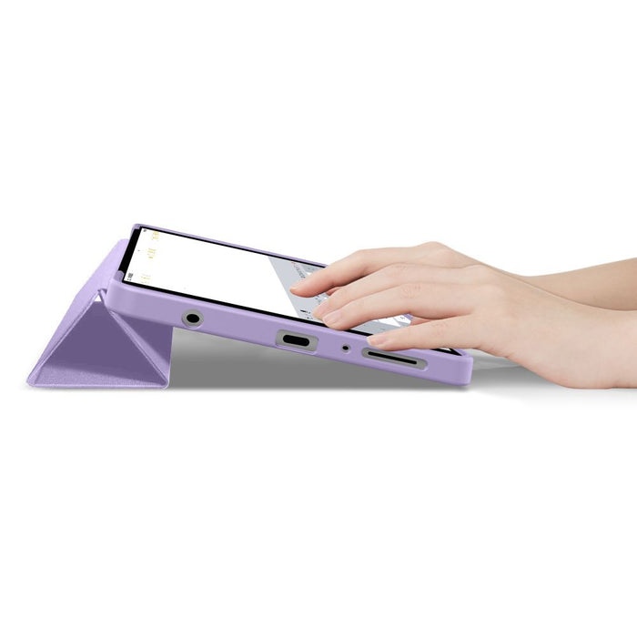 TechProtect SmartCase case for Samsung Galaxy Tab A9 / A11 8.7 X110 / X115 / X133 / X135 - purple