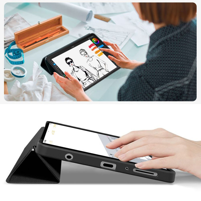 TechProtect SmartCase Case for Samsung Galaxy Tab A9 / A11 8.7 X110 / X115 / X133 / X135 - Black