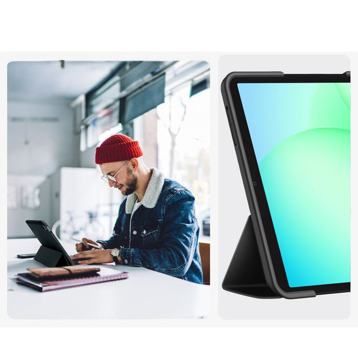 TechProtect SmartCase Case for Samsung Galaxy Tab A9 / A11 8.7 X110 / X115 / X133 / X135 - Black