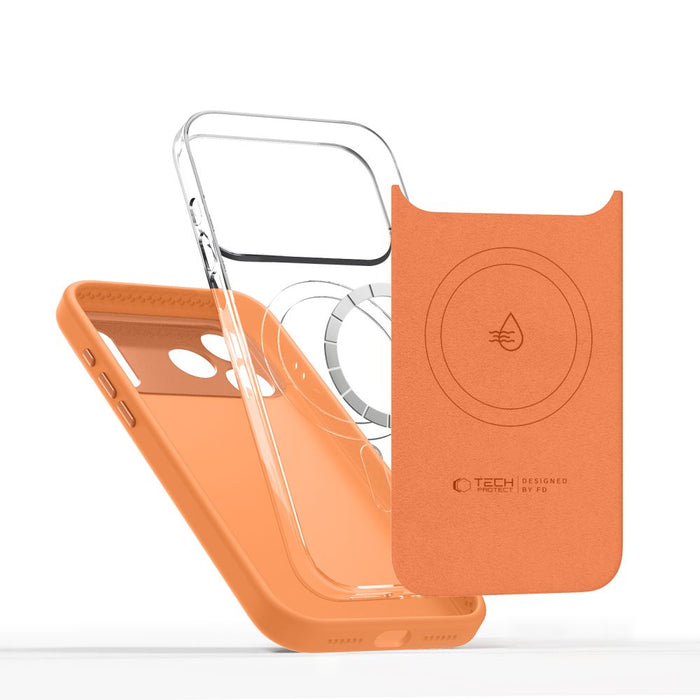 Tech-Protect Uniq MagSafe MagSafe case for iPhone 17 Pro - orange