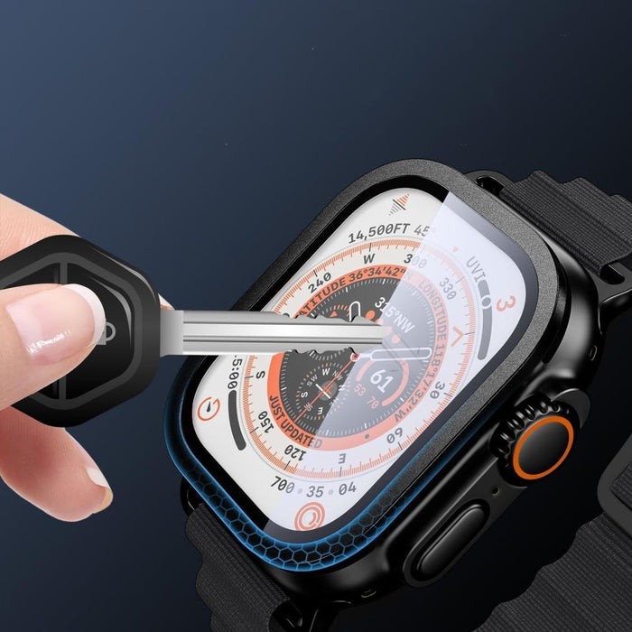 Tech-Protect 2-pack tempered glass for Apple Watch Ultra 49mm - orange