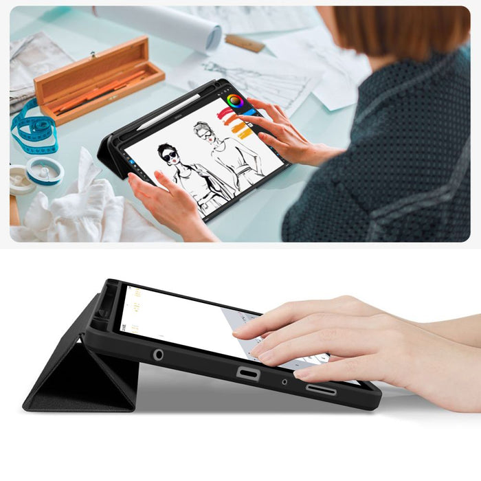Tech-Protect SC Pen Hybrid Case for Samsung Galaxy Tab A9 / A11 8.7 X110 / X115 / X133 / X135 - Black