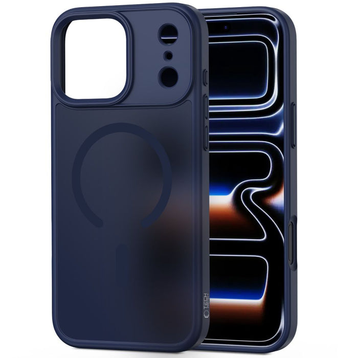 Tech-Protect MagMat MagSafe Case for iPhone 17 Pro Max - Navy Blue