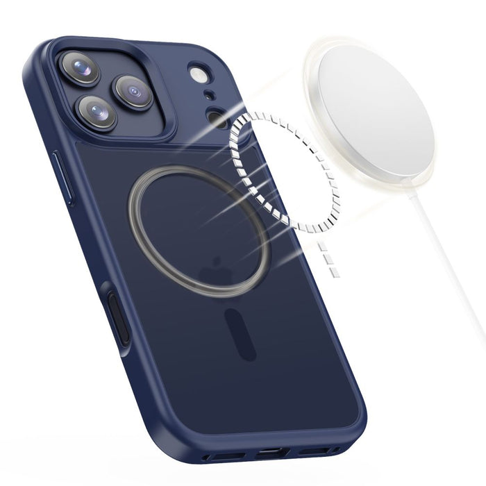 Tech-Protect MagMat MagSafe Case for iPhone 17 Pro Max - Navy Blue