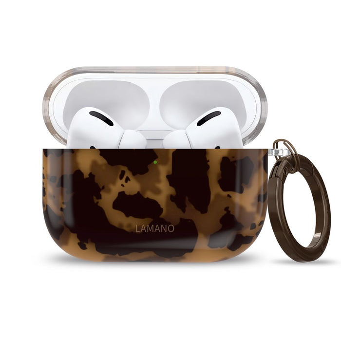 Tech-Protect Lamano case for AirPods Pro 3 - black and brown