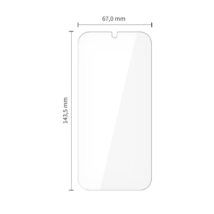 CLEAR Tech-Protect Tempered Glass Bundle 10-pack for Samsung Galaxy S24/S25