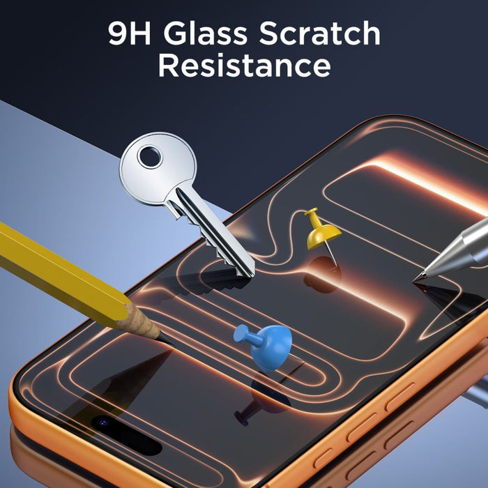 CLEAR Tech-Protect Tempered Glass Bundle 10-pack for Samsung Galaxy S24/S25