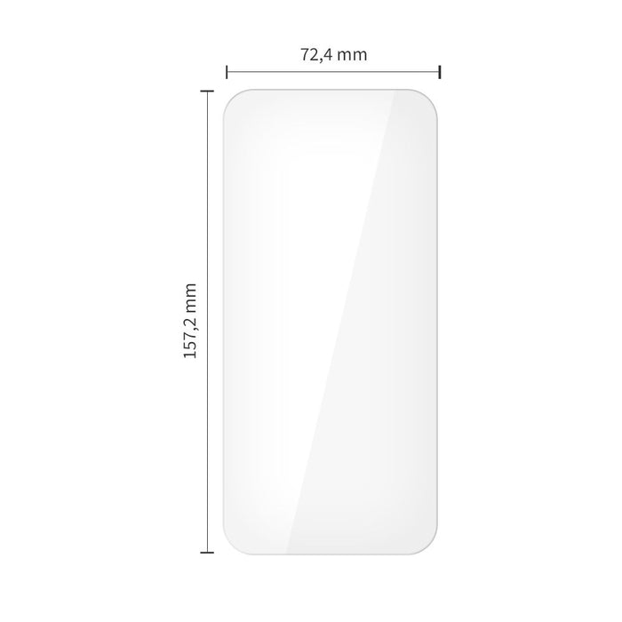 Tech-Protect Glass Fit+ 2-pack tempered glass for OnePlus 15