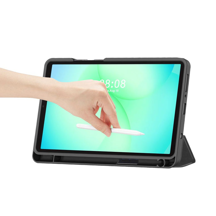 Tech-Protect SC Pen Canvas Case for Samsung Galaxy Tab A9+ / A11+ Plus 11.0 X210 / X215 / X216 / X230 / X235 / X236 - Gray