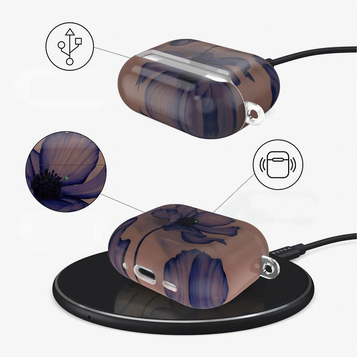 Tech-Protect Lamano case for AirPods Pro 1 / 2 - brown-purple
