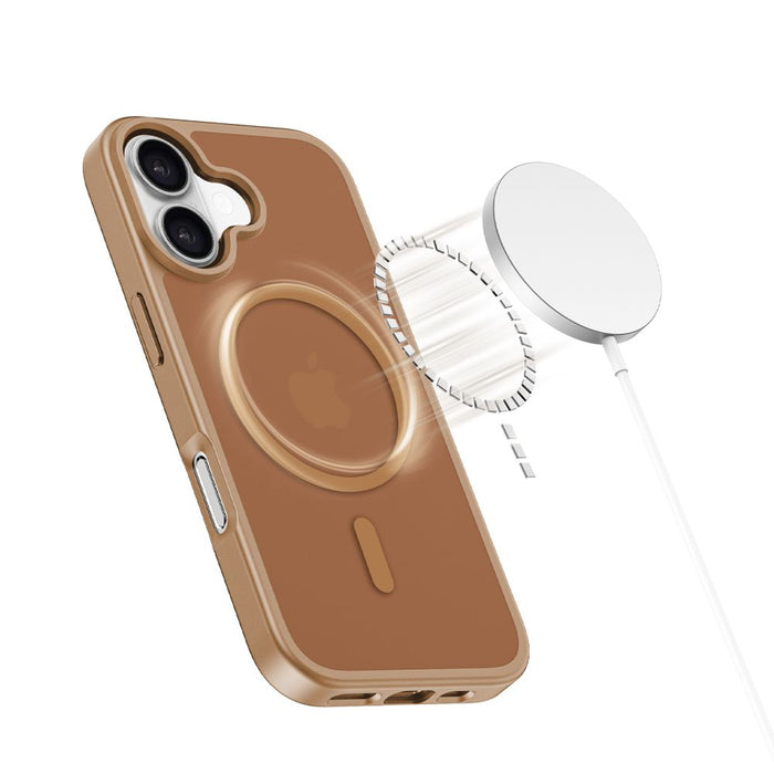 Tech-Protect BasicMag MagSafe Case for iPhone 17 - Brown