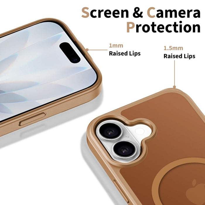 Tech-Protect BasicMag MagSafe Case for iPhone 17 - Brown