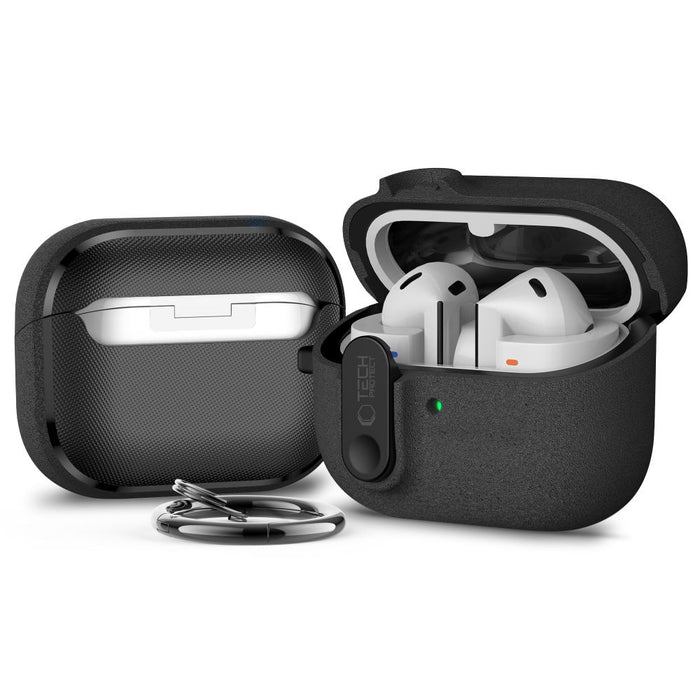 Tech-Protect Slim Hook Case for Samsung Galaxy Buds 3 / 3 FE / 3 Pro - Black