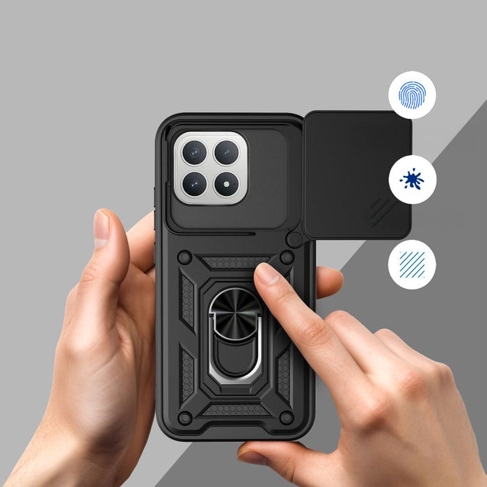 Tech-Protect CamShield Pro Case for Xiaomi Poco F8 - Black