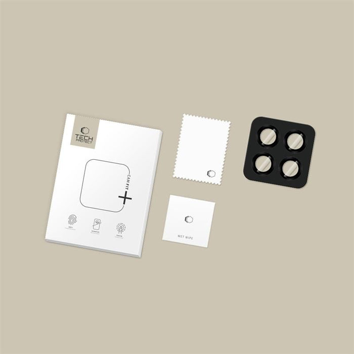 Tech-Protect Camring Fit+ Camera Cover for Xiaomi Redmi Note 15 Pro 5G / 15 Pro+ - Black