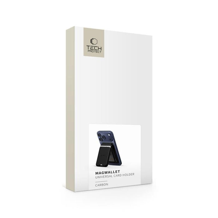 Tech-Protect MagWallet Stand MagSafe Magnetic Phone Wallet - Black