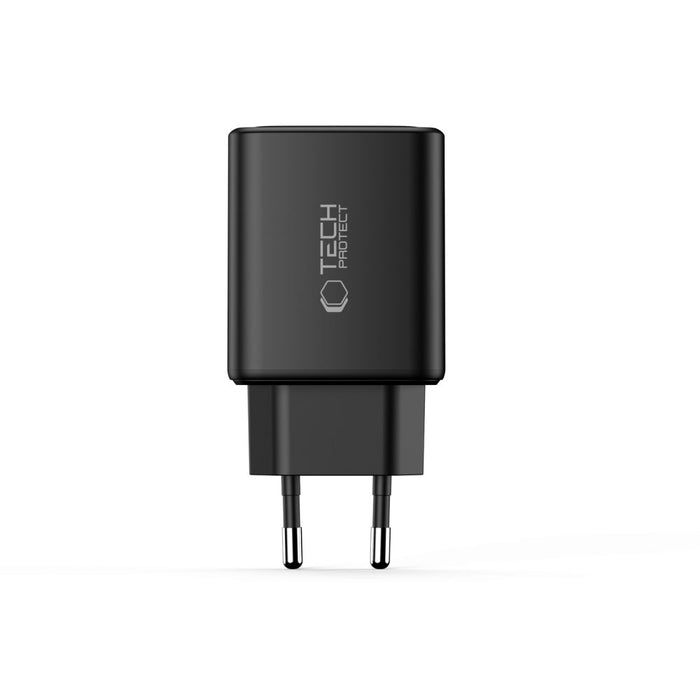 Tech-Protect NCA65W-GAN 3-Port 65W Wall Charger - Black