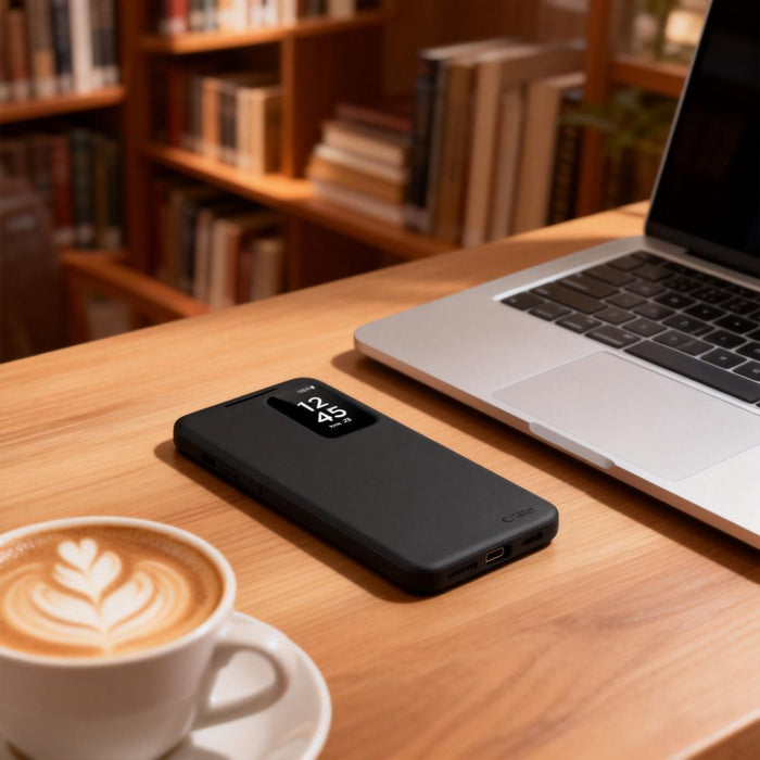 Tech-Protect Smart Wallet Case for Samsung Galaxy S26 - Black