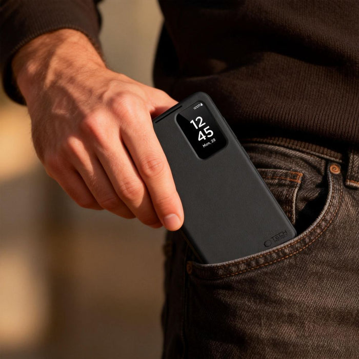 Tech-Protect Smart Wallet Case for Samsung Galaxy S26+ - Black