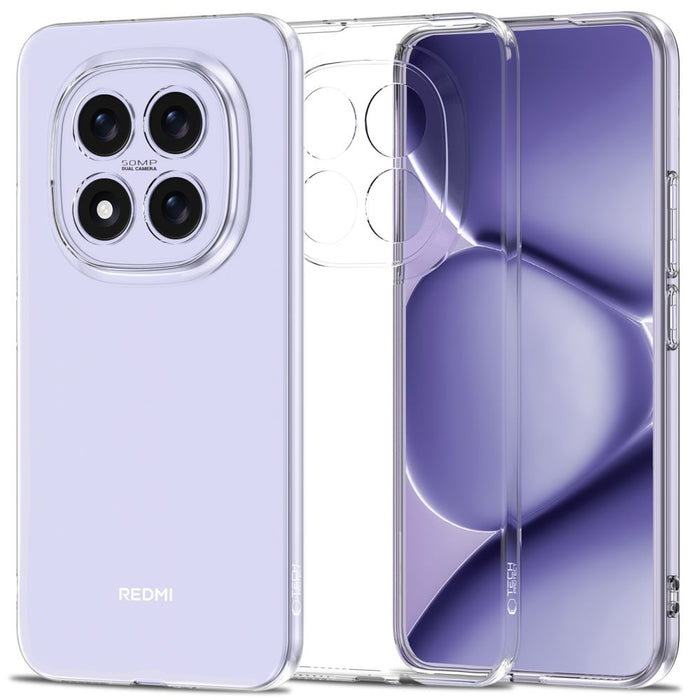 Tech-Protect FlexAir Case for Xiaomi Redmi Note 15 Pro 5G - Transparent