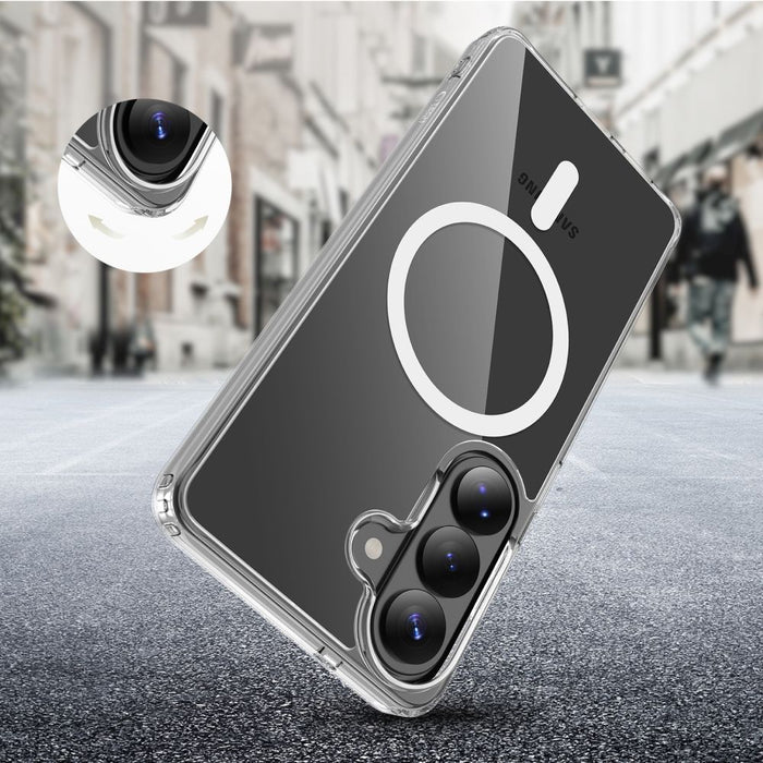 Tech-Protect FlexAir Hybrid MagSafe Case for Samsung Galaxy S26+ - Transparent