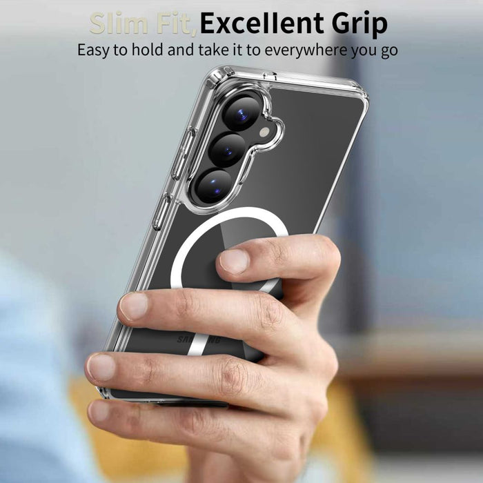Tech-Protect FlexAir Hybrid MagSafe Case for Samsung Galaxy S26+ - Transparent