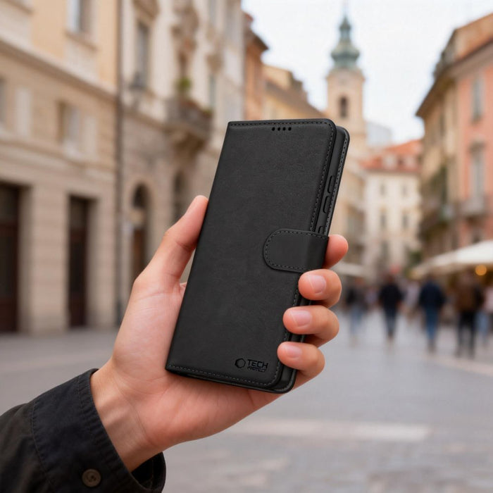 Tech-Protect Wallet Case for Samsung Galaxy S26 Ultra - Black