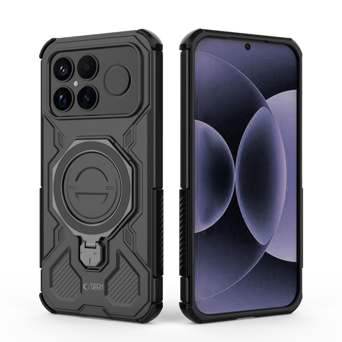 Tech-Protect TacticStand MagSafe case for Xiaomi Poco F8 Ultra - black