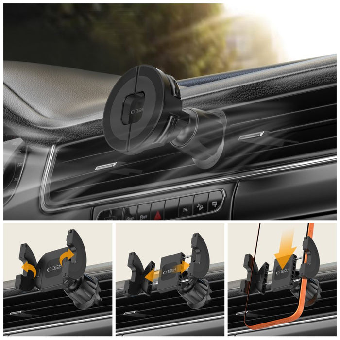 Tech-Protect N62 MagSafe Cockpit Car Mount - Black