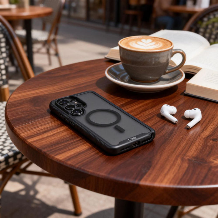 Tech-Protect Defense MagSafe Case for Samsung Galaxy S26 Ultra - Black