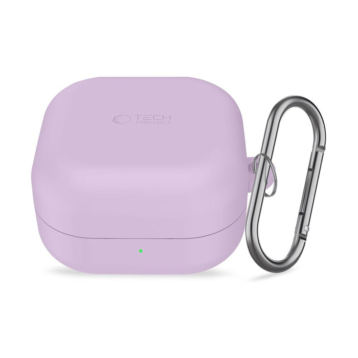 Tech-Protect Silicone Hook Case for Samsung Galaxy Buds 4 / 4 Pro - Purple