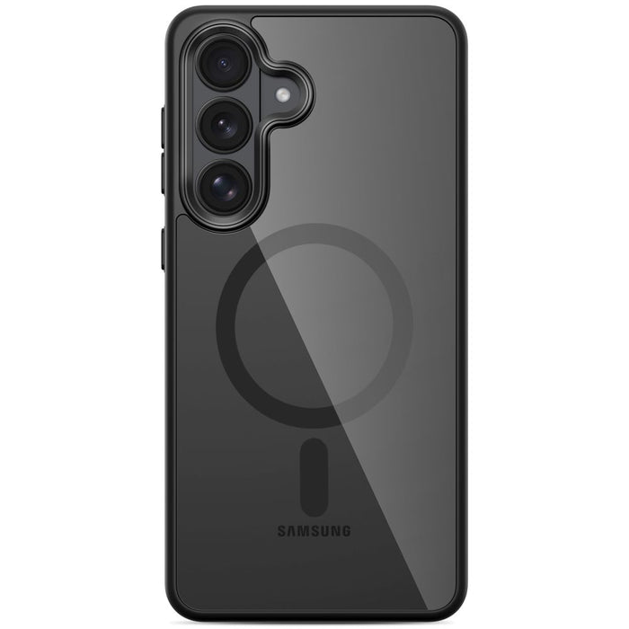 Tech-Protect Magmat MagSafe Case for Samsung Galaxy S26+ - Transparent Black