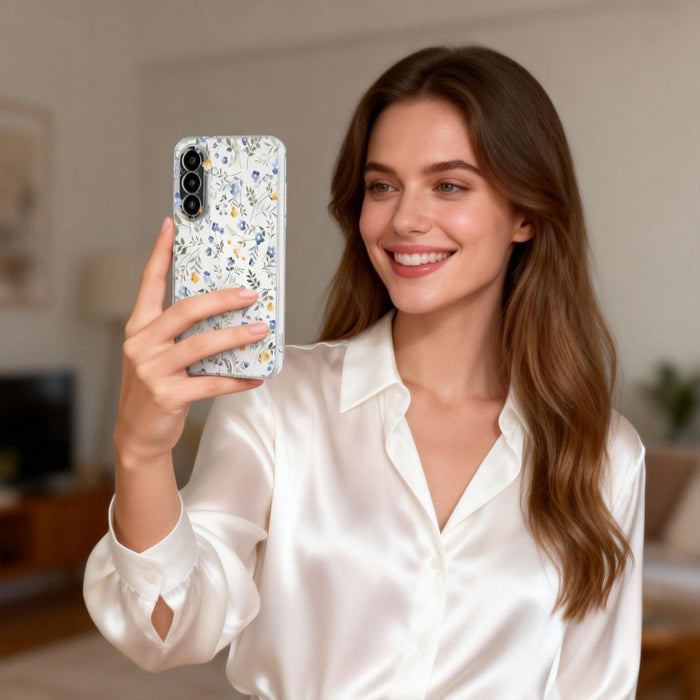 Tech-Protect FlexAir Case for Samsung Galaxy A57 5G - Multicolor Flowers