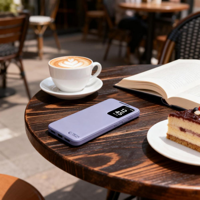 Tech-Protect Smart Wallet Case for Samsung Galaxy S26 Ultra - Purple