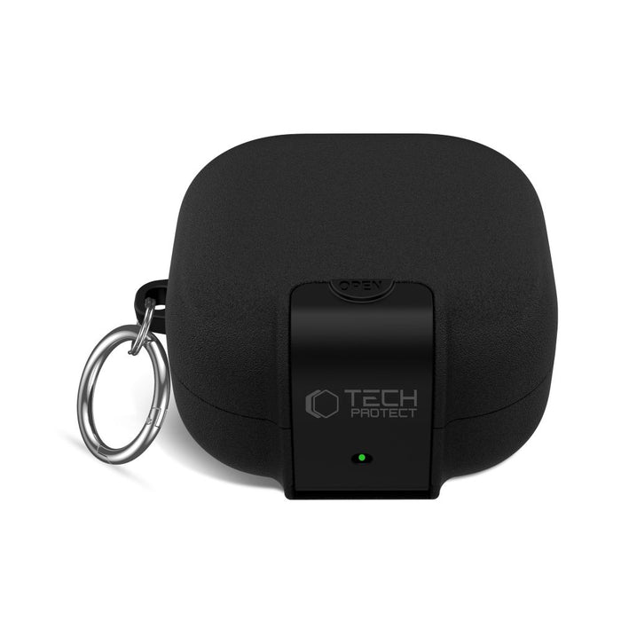 Tech-Protect Slim Hook Case for Samsung Galaxy Buds 4 / 4 Pro - Black