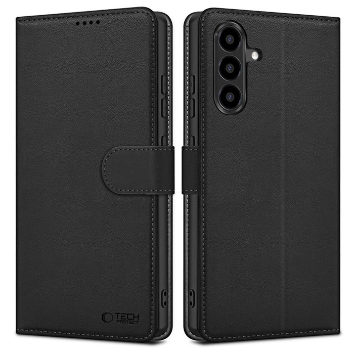 Tech-Protect Wallet Case for Samsung Galaxy A36 / A56 / A37 5G - Black