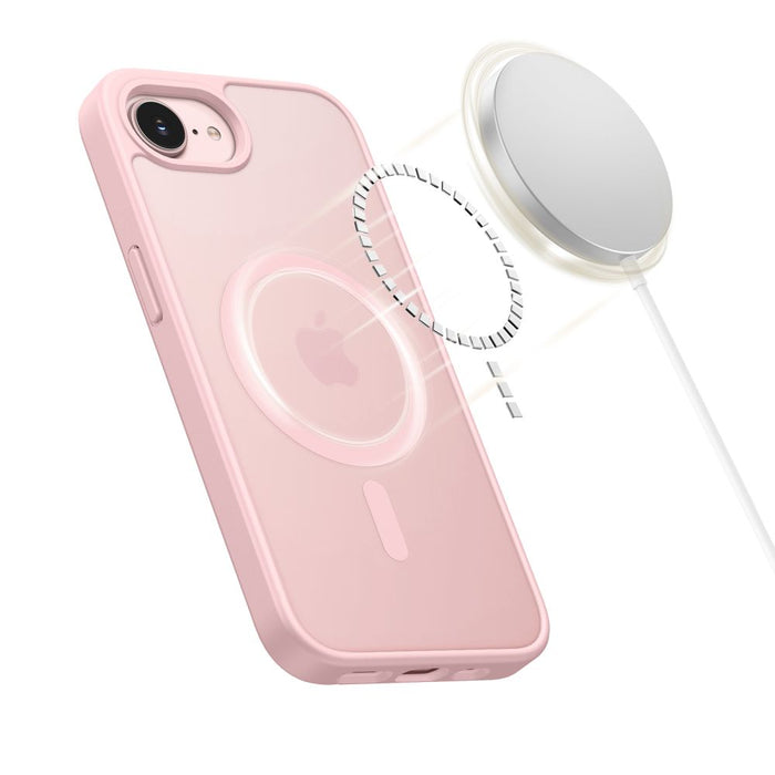 Tech-Protect BasicMag MagSafe Case for iPhone 16e / 17e - Matte Pink