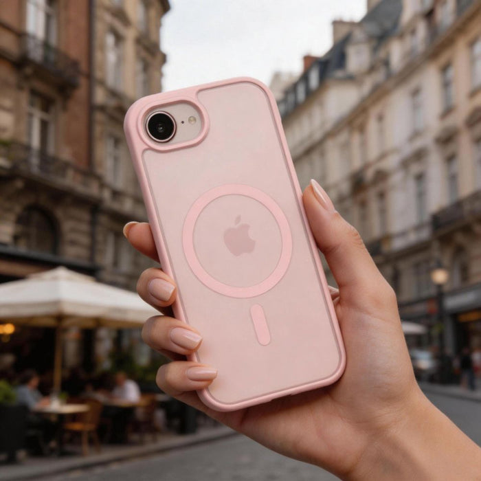 Tech-Protect BasicMag MagSafe Case for iPhone 16e / 17e - Matte Pink