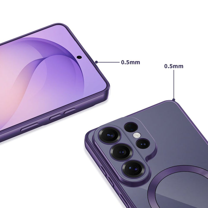 Tech-Protect MagFlex MagSafe Case for Samsung Galaxy S26 Ultra - Transparent Purple