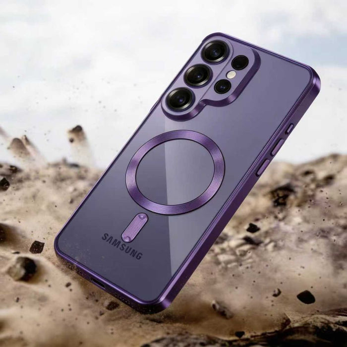 Tech-Protect MagFlex MagSafe Case for Samsung Galaxy S26 Ultra - Transparent Purple