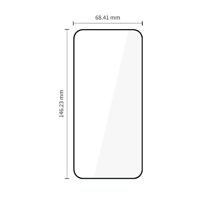 Tech-Protect Easy Set+ 3-Pack Tempered Glass for Samsung Galaxy S26 - Black