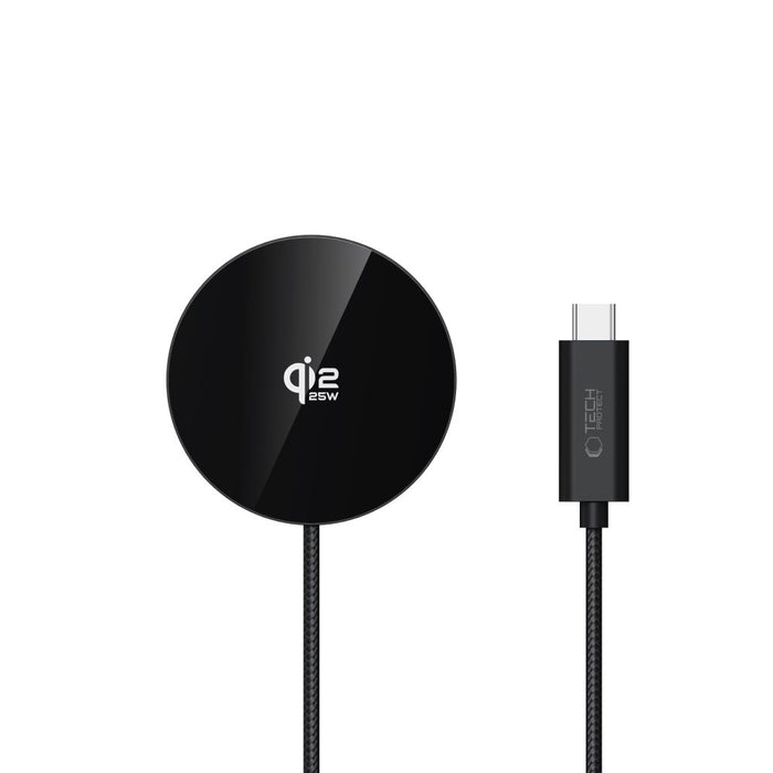 Tech-Protect A50 MagSafe 25W QI2.2 Wireless Charger - Black