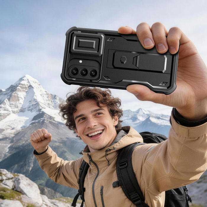 Tech-Protect Kevlar Cam+ 2-Set Case for Samsung Galaxy A36 / A37 5G - Black