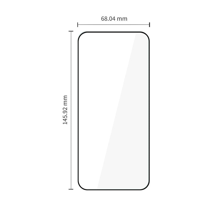 Tech-Protect Quick Set+ 2-Pack Tempered Glass for Samsung Galaxy S26 - Black