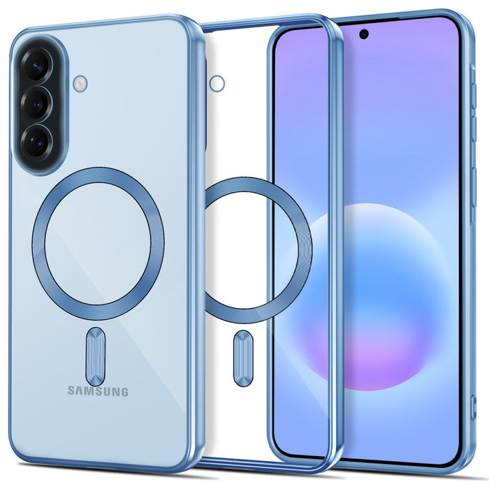 Tech-Protect MagFlex MagSafe Case for Samsung Galaxy A57 5G - Transparent Blue