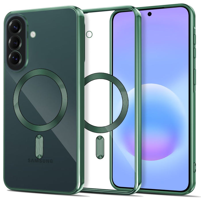 Tech-Protect MagFlex MagSafe Case for Samsung Galaxy A37 5G - Transparent Green